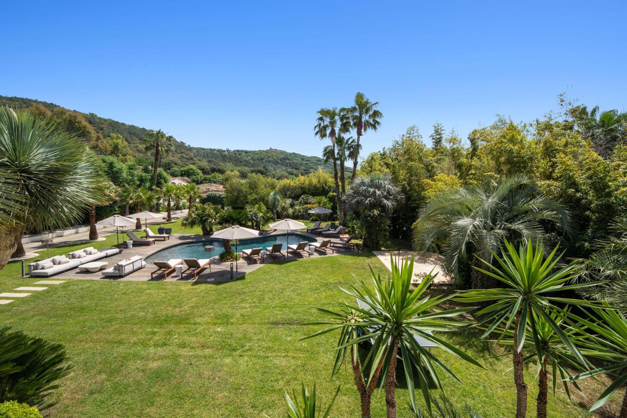 Grande Villa St-Tropez Area Avec Piscine Chauffee Gassin Exterior foto